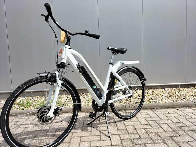 E-bike bezorg fiets, delivery support, wit, 2022 - afbeelding 2 van  4