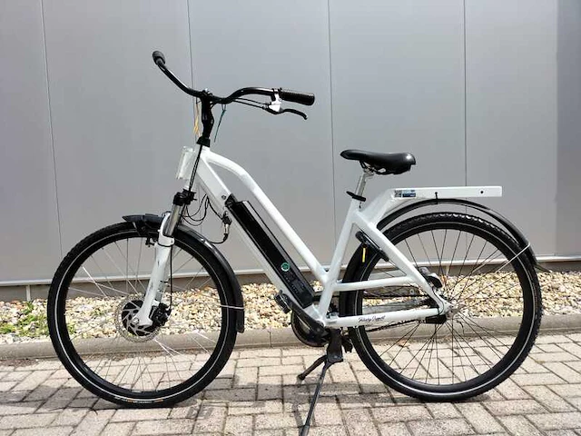 E-bike bezorg fiets, delivery support, wit, 2022 - afbeelding 1 van  4