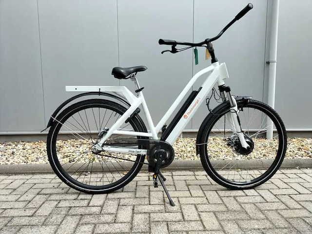 E-bike bezorg fiets, delivery support, wit, 2022 - afbeelding 4 van  4