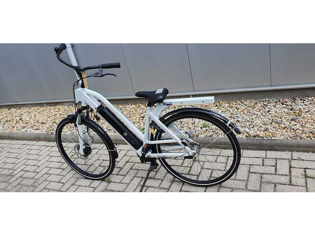 E-bike bezorg fiets, delivery support, wit, 2022 - afbeelding 2 van  4