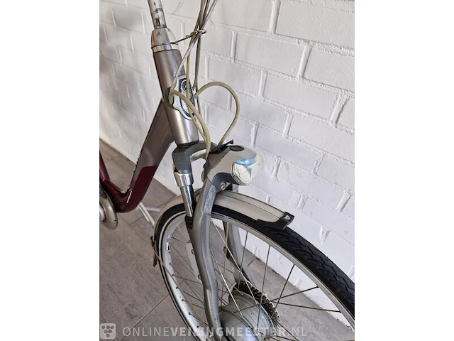 E-bike gazelle, rood-zilver - afbeelding 2 van  9