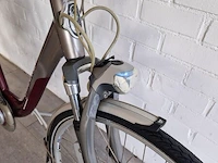 E-bike gazelle, rood-zilver - afbeelding 2 van  9
