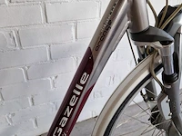 E-bike gazelle, rood-zilver - afbeelding 3 van  9