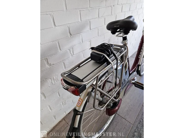 E-bike gazelle, rood-zilver - afbeelding 5 van  9
