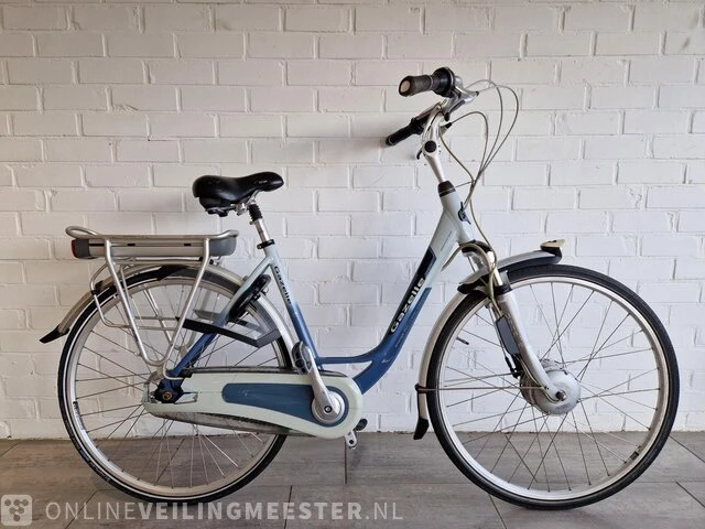 E-bike gazelle , wit-blauw - afbeelding 1 van  8