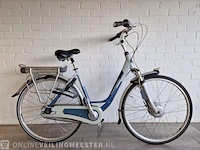 E-bike gazelle , wit-blauw - afbeelding 1 van  8
