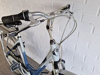 E-bike gazelle , wit-blauw - afbeelding 2 van  8