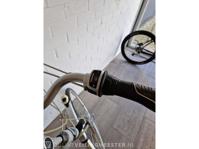 E-bike gazelle , wit-blauw - afbeelding 5 van  8