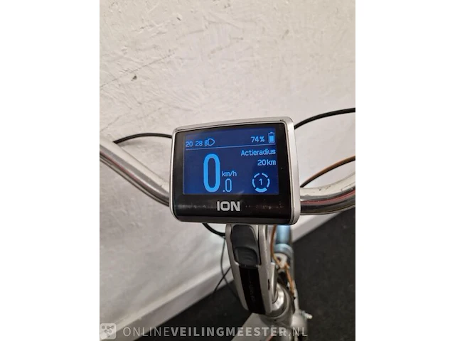 E-bike sparta, zilver - afbeelding 7 van  8