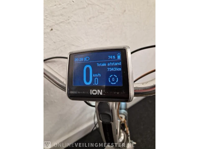 E-bike sparta, zilver - afbeelding 8 van  8