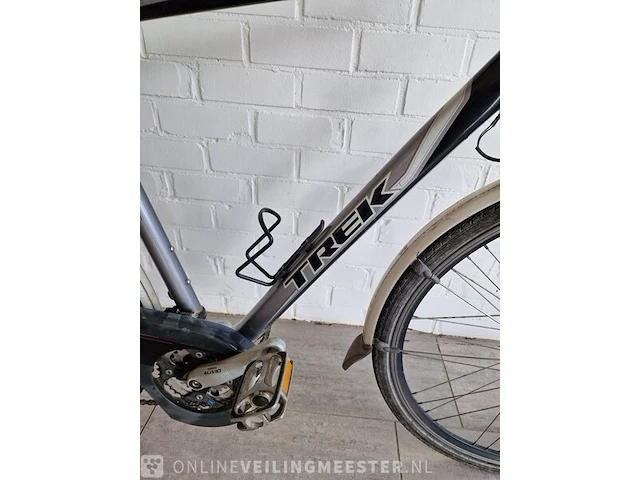 E-bike trek, zilver-blauw - afbeelding 3 van  9