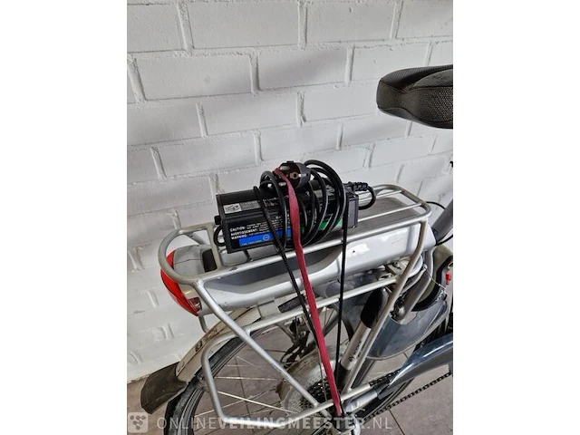 E-bike trek, zilver-blauw - afbeelding 5 van  9