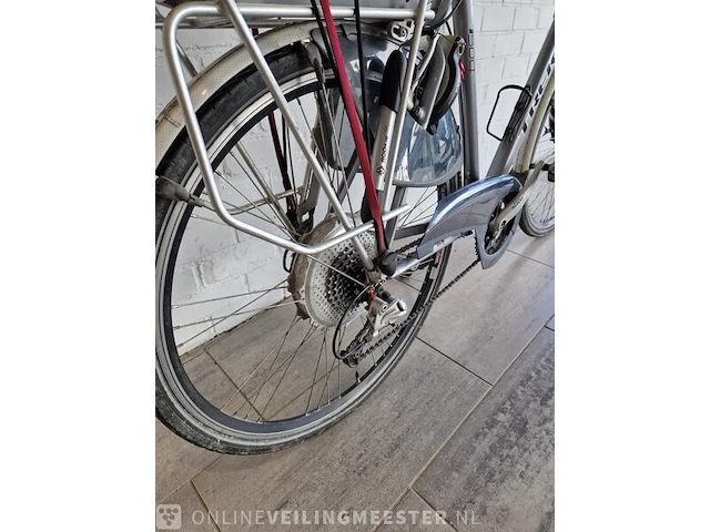 E-bike trek, zilver-blauw - afbeelding 6 van  9