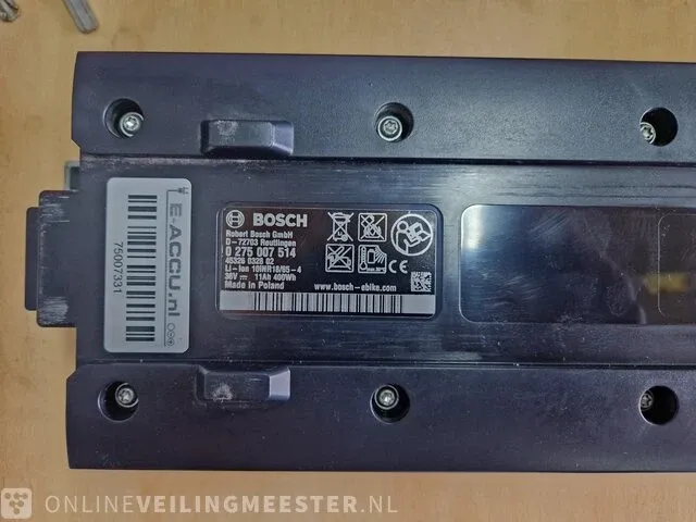 E-nova bosch middenmotor e-bike/ elektrische fiets koga, matgrijs - afbeelding 3 van  12