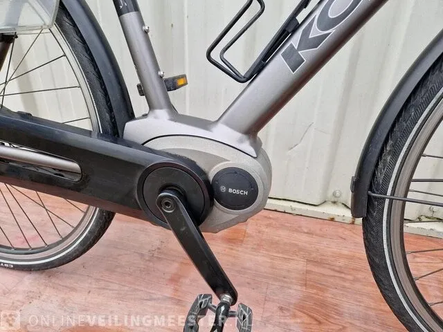 E-nova bosch middenmotor e-bike/ elektrische fiets koga, matgrijs - afbeelding 5 van  12