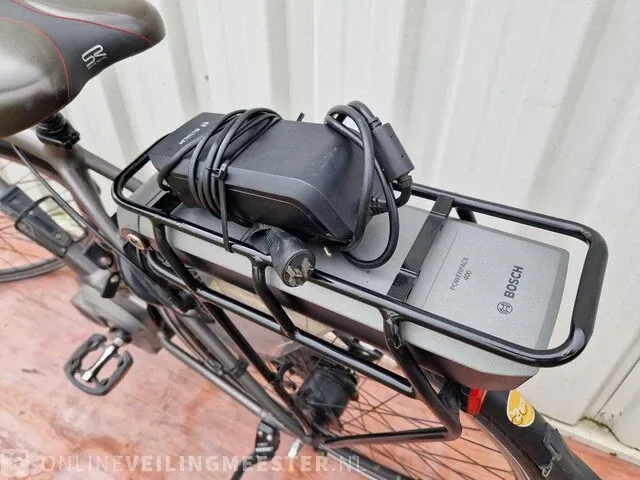 E-nova bosch middenmotor e-bike/ elektrische fiets koga, matgrijs - afbeelding 10 van  12