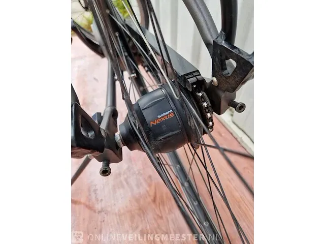 E-nova bosch middenmotor e-bike/ elektrische fiets koga, matgrijs - afbeelding 11 van  12