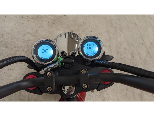 E-scooter / e-chopper, mangosteen, m1, rood, 2023 - afbeelding 5 van  28