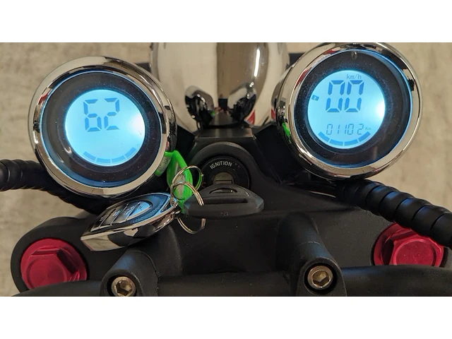 E-scooter / e-chopper, mangosteen, m1, rood, 2023 - afbeelding 7 van  28