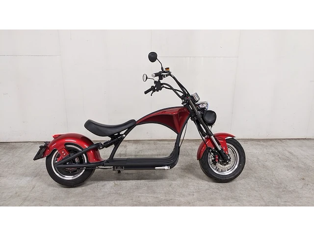 E-scooter / e-chopper, mangosteen, m1, rood, 2023 - afbeelding 1 van  28