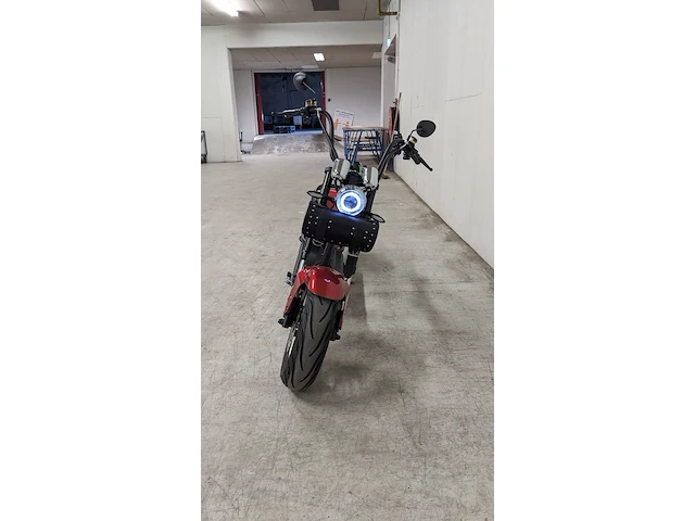 E-scooter / e-chopper, mangosteen, m1, rood, 2023 - afbeelding 13 van  28