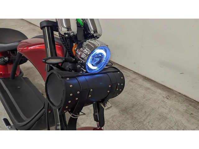 E-scooter / e-chopper, mangosteen, m1, rood, 2023 - afbeelding 14 van  28