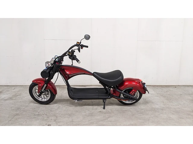 E-scooter / e-chopper, mangosteen, m1, rood, 2023 - afbeelding 15 van  28