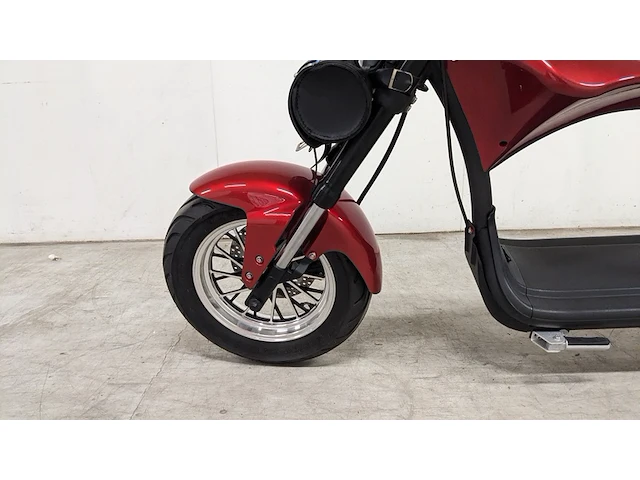 E-scooter / e-chopper, mangosteen, m1, rood, 2023 - afbeelding 16 van  28