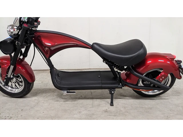 E-scooter / e-chopper, mangosteen, m1, rood, 2023 - afbeelding 17 van  28