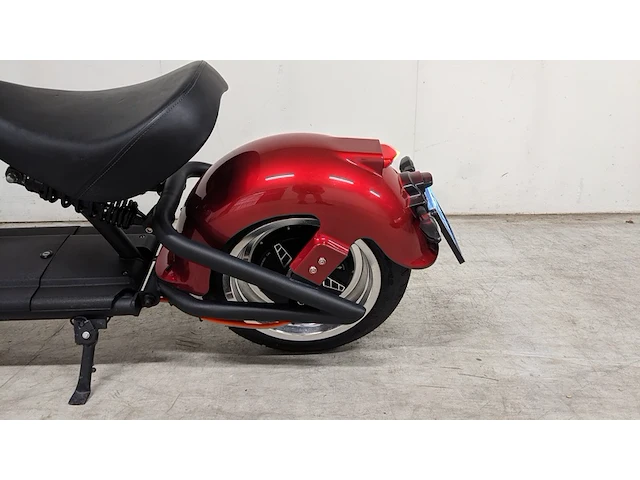 E-scooter / e-chopper, mangosteen, m1, rood, 2023 - afbeelding 18 van  28