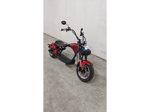 E-scooter / e-chopper, mangosteen, m1, rood, 2023 - afbeelding 12 van  28