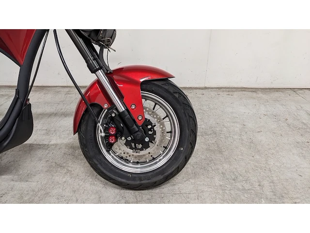 E-scooter / e-chopper, mangosteen, m1, rood, 2023 - afbeelding 23 van  28