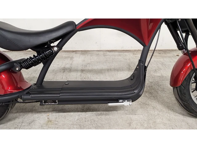 E-scooter / e-chopper, mangosteen, m1, rood, 2023 - afbeelding 24 van  28
