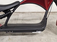E-scooter / e-chopper, mangosteen, m1, rood, 2023 - afbeelding 24 van  28