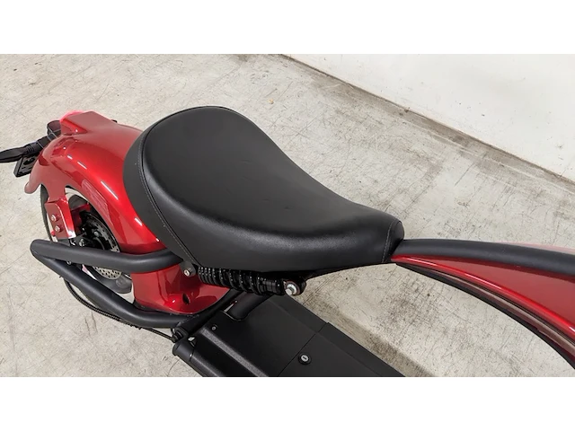 E-scooter / e-chopper, mangosteen, m1, rood, 2023 - afbeelding 26 van  28