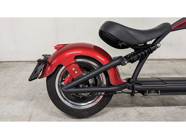 E-scooter / e-chopper, mangosteen, m1, rood, 2023 - afbeelding 28 van  28