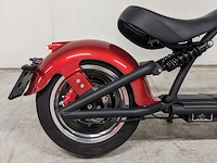 E-scooter / e-chopper, mangosteen, m1, rood, 2023 - afbeelding 28 van  28