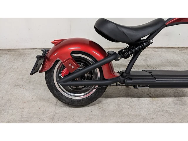 E-scooter / e-chopper, mangosteen, m1, rood, 2023 - afbeelding 3 van  27