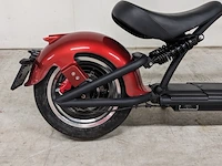 E-scooter / e-chopper, mangosteen, m1, rood, 2023 - afbeelding 3 van  27