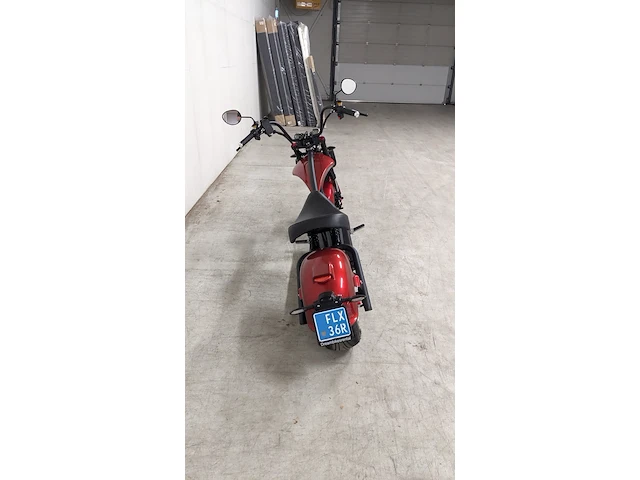 E-scooter / e-chopper, mangosteen, m1, rood, 2023 - afbeelding 4 van  27