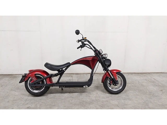 E-scooter / e-chopper, mangosteen, m1, rood, 2023 - afbeelding 1 van  27