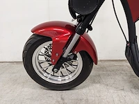 E-scooter / e-chopper, mangosteen, m1, rood, 2023 - afbeelding 14 van  27