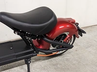 E-scooter / e-chopper, mangosteen, m1, rood, 2023 - afbeelding 16 van  27
