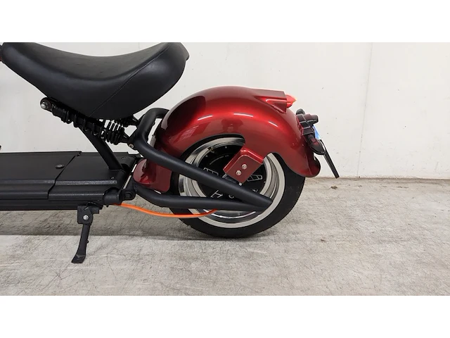 E-scooter / e-chopper, mangosteen, m1, rood, 2023 - afbeelding 17 van  27