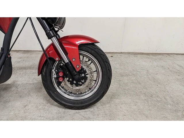 E-scooter / e-chopper, mangosteen, m1, rood, 2023 - afbeelding 22 van  27
