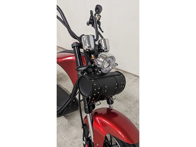 E-scooter / e-chopper, mangosteen, m1, rood, 2023 - afbeelding 23 van  27
