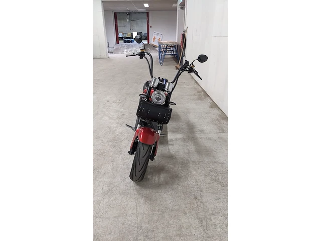 E-scooter / e-chopper, mangosteen, m1, rood, 2023 - afbeelding 24 van  27