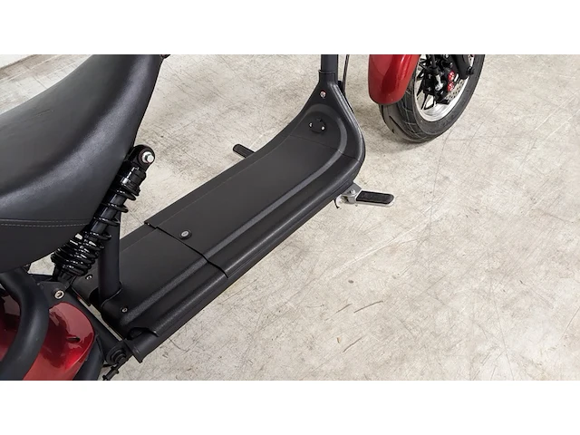 E-scooter / e-chopper, mangosteen, m1, rood, 2023 - afbeelding 25 van  27