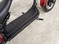 E-scooter / e-chopper, mangosteen, m1, rood, 2023 - afbeelding 25 van  27