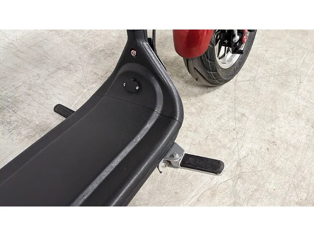 E-scooter / e-chopper, mangosteen, m1, rood, 2023 - afbeelding 26 van  27